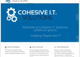 Cohesive IT Solutions website screenshot